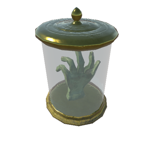 Jar with Hand 03